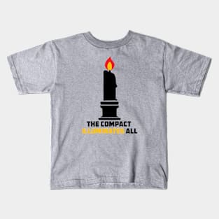 Compact Illuminates - Black Kids T-Shirt